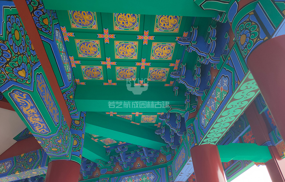 金山閣室內(nèi)彩畫效果.jpg