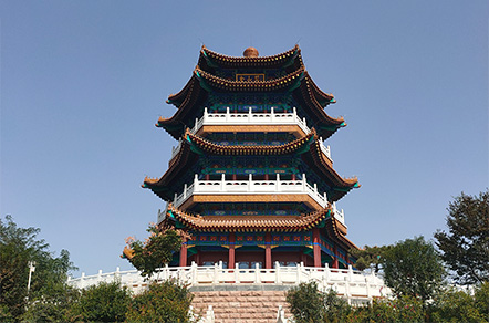 山東濟(jì)寧金鄉(xiāng)縣金山閣工程
