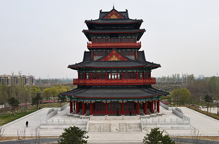 河北高陽(yáng)顓頊閣工程