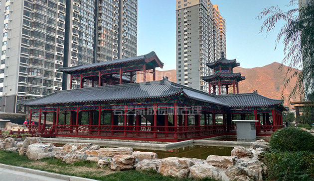 張家口市境門(mén)華府仿古景觀(guān)工程