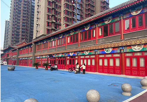 定州翰林城項目，明清風格，仿古商業(yè)街園林景觀完美呈現(xiàn)！